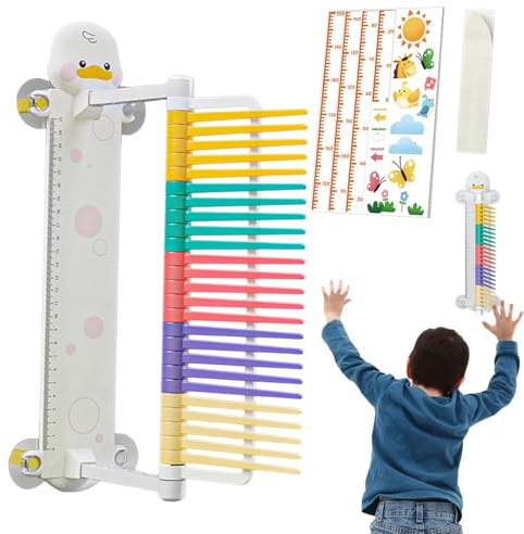 Sprungtrainer Vertikal - Einstellbares Messgerät, Hochsprungtest Stabwerkzeug Mit Berühren Und Klopfen | Kinderhöhe Werkzeug, Sportliche Bewertung, Sprungübungen, Jugendfitness, Freizeitspiele