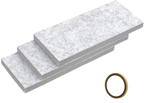 Lot de 3 panneaux d'isolation thermique pour climatiseur – Panneaux d'isolation thermique pour kit de joint de fenêtre – Panneaux en mousse de 41,9 x 16,0 cm avec ruban d'installation