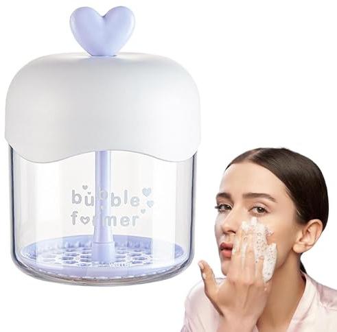 Generador de espuma para champú de lavado corporal, espumador facial, herramienta para hacer espuma, dispositivo facial de burbujas, dispositivo de cuidado de la piel para tratamientos faciales