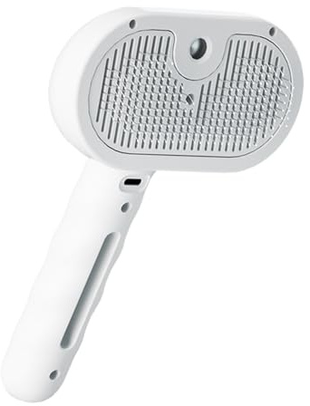 Spritz Defur Comb for Dogs Pet Grooming Brush, Cat Shedding Brush | Water Tank Release Button Spray Depilatory Comb Pet Grooming Brush All Kinds Of Pets Dogs Cats Other Animals