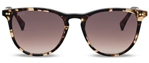 Kapten & Son Sonnenbrille Rome | Sonnenbrille Damen Schmal mit Sonnen- und UV-Schutz | Für schmale bis mittlere Kopfgrößen | Stylische, runde Gläserform | Goldene Akzente | hochwertige Materialien