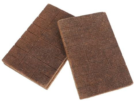 PATKAW 72 Pièces Allume-feu au Charbon de Bois Cubes D’allumage pour Barbecue en Cire et Bois Lot de Blocs Légers et Compacts pour Charbon de Dur en Morceaux Barbecue et Randonnée