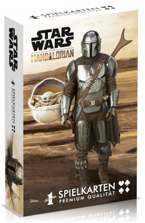 Winning Moves 46905 - Playing Cards – Mandalorian Baby Yoda, Keine