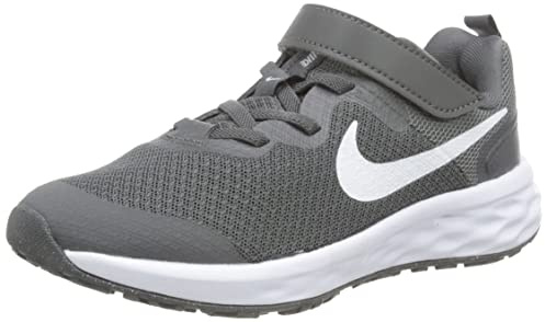 Nike Revolution 6 Nn (GS), Unisex Children's Gymnastics Shoes, Iron Grey White Smoke Grey, 4 US