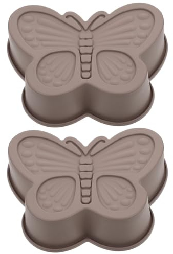 2 moldes de silicona con forma de, 3D, molde de, molde de, molde para magdalenas, pan, pudín, chocolate, gelatina, Pascua, accesorio de cocina