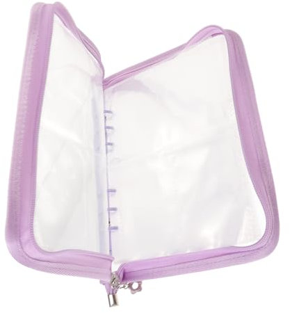 Zerodeko 1ensemble Album De Rangement Transparent Pour Bijoux Organisateur Portable Avec Pages Anti-oxydation Étui à Colliers Et Boucles Oreilles Pour Voyage Et Des Bijoux