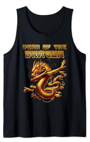 Nouvel An Lunaire Nouvel An Chinois 2024 Année Du Dragon Débardeur