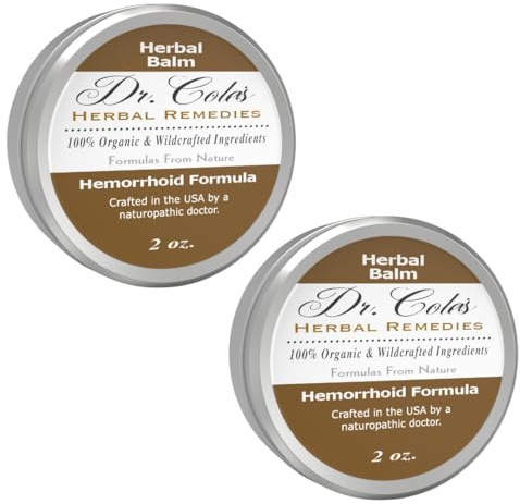 Cole Herbals Hemorrhoid Balm & Ointment - 2 Oz