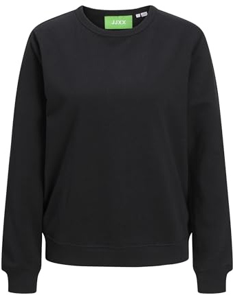 Jxmadi Reg Ls Crew Swt Noos, svart, L