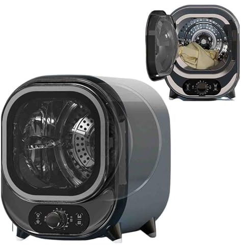 XNXYSMKJ Sèche-Linge à condensateur Portable, Petit Lave-Linge séchant, Mini-sécheuse à essorage de 5 kg, adapté au Montage Mural sur Table (4)