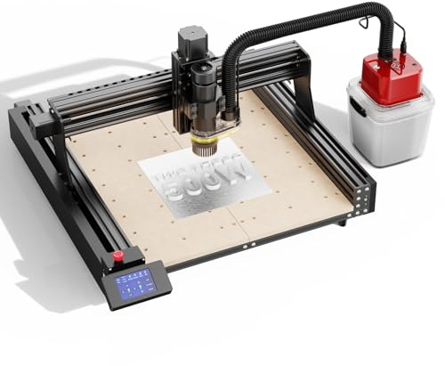 Twotrees TTC450 CNC Router with Vacuum Cleaner Monster CNC 3-Axis Machine for Engraving Cutting MDF Solid Wood for DIY Engraving CNC Engraving