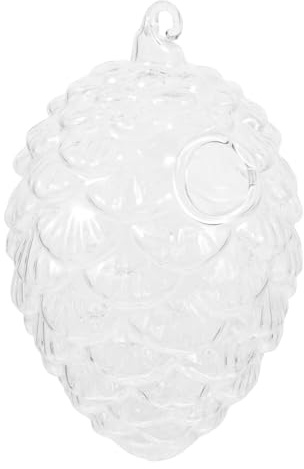 HYTROVE Hanging Bird Feeders Water Dispenser Glass Feeders for Outdoor Bee Guards for Hummingbirds Garden Decor