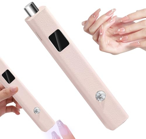 Lampada Per Unghie USB con Ricarica Magnetica | Asciugatore Per Smalto Gel Manicure Portatile Per Casa Salon Studio Arte per Unghie Principianti Madri Mogli Fidanzate e