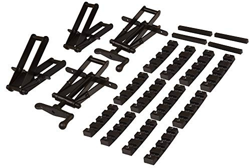 Peachtree Woodworking Supply 2 Pack of 4 Way Pressure Clamps for Clamping Panels From All Four Directions. For Woodworkers, Cabinet and Furniture Makers (2 four way pressure clamps)