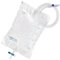 Ugo 2L Night Bags (x10) - Bolsas de drenaje de orina, grifo en T o grifo de palanca con conexión sin pliegues (paquete de 10) (Ugo 13 - T Tap (Drenaje Continuo), Estéril)