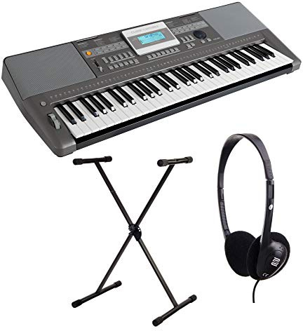 Classic Cantabile CPK-303 Keyboard Set inkl. Ständer und Kopfhörer