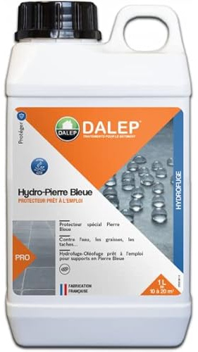 DALEP Hydrofuge Spécial Pierre HYDRO-PIERRE BLEUE 1Litre