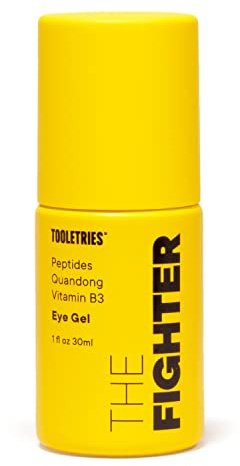 TOOLETRIES The Fighter - Eye Gel for Men - Anti-Aging & Antioxidant Formula for Firm & Hydrated Skin - Reduces Lines, Wrinkles, Redness, & Dark Circles - Made In Australia - 1fl oz