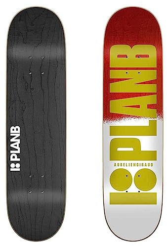 Jart Half Dip Giraud 8.125x31.75 Plan B Deck Skateboard, Erwachsene, Unisex, Mehrfarbig (Mehrfarbig), Einheitsgröße