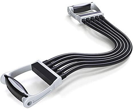Chest Expander Spring Muscle Puller, multifunktional, abnehmbar, elastisches Seil, Widerstandsgürtel aus Gummi für Männer und Frauen, Fitnessgeräte zu Hause