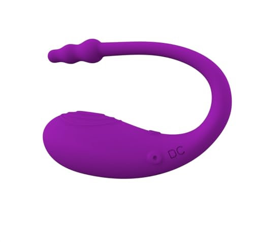 Vibration Sexspielzeug Vibrator mit APP für die Frau 9 Modi G-Punkt Vibratorstarb Dildo Frauen Klitoris Sex Toys Tragbarer Fernbedienung Bullet Vibrator Dildo Vibratoren Leise Starke Stimulator (Lila)
