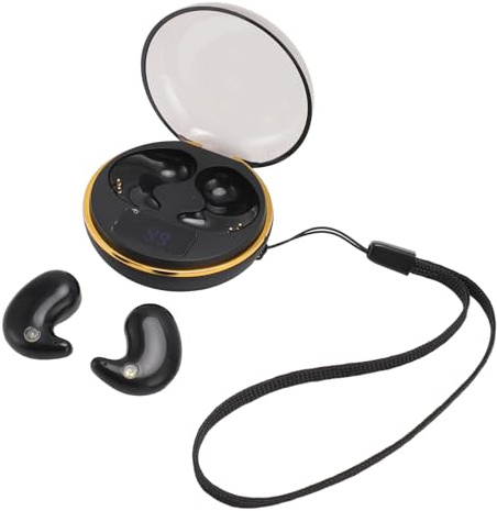 Naroote Sleep Earbuds, Noise Cancelling, Bluetooth 5.3, In Ear, Comfortable Fit, Charging Case