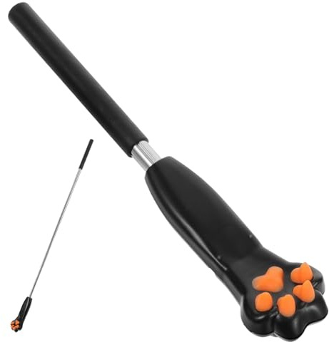 Rascador de Espalda Retráctil Mango Largo, Acero Inoxidable | Silicona y Abs, Acabado Suave, Herramienta Portátil de Masaje Corporal, Uso Cómodo