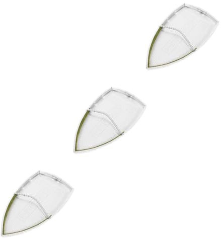 CLISPEED 3pièces Housse De Pour Fer à Repasser Semelle Antiadhésive Téflon Accessoire De Repassage Pour Prévenir Les Brûlures Marques Planche à Repasser