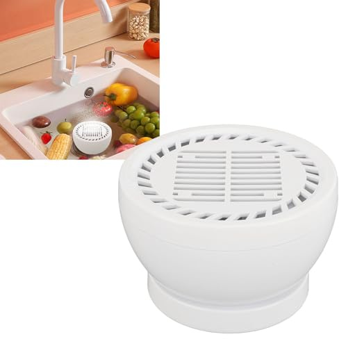 Asixxsix Lavadora de Frutas y Verduras, Dispositivo de Limpiador de Frutas Impermeables IPX7 Purificador de Verduras, Dispositivo de Limpiador de Verduras Portátiles