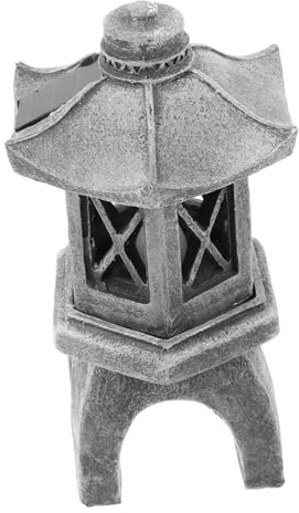 Toyvian Adornos De Pagoda De Piedra De Pagoda Decoración De De Patio para Jardín Exterior