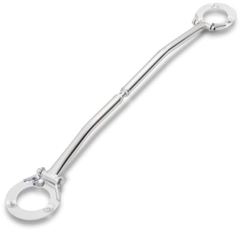 Gravity Performance Silver Front Upper Strut Bar Compatible With BMW 3 Series E36 6 Cylinder 90-00 Bolt On Aluminium Strut Tower Brace Chassis Strengthening Bar