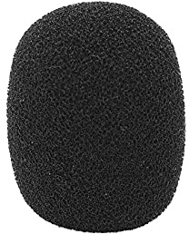 Microphone Windscreen Cover | High - Density Sponge for Noise & Wind Reduction | Lapel Mic Cover for Podcasting/Interviews/Streaming | 2g Lightweight, 27x22x8mm
