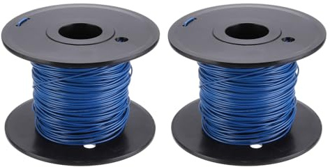 Gauge Electrical Wire, 26AWG 26 Stranded PVC Hookup, UL1007 Tinned Copper 30m/100ft Red With Spool for Internal Connecting(Purple,18AWG)
