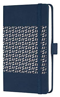 SIGEL J0204 Wochenkalender Jolie 2020, ca. A6, dunkelblau, samtig-weiche Oberfläche - weitere Modelle