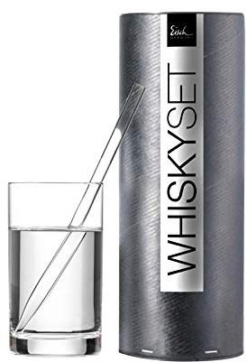 Eisch Whisky Pipettes Set Gentleman, avec verre, pipette de dilution, verre 86599919