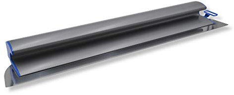 DEWEPRO® Flächenspachtel mit handlichem Griff und austauschbarem Edelstahlblatt 0,3mm - Breite: 800mm