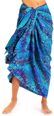 PANASIAM Sarong B113 blue, L