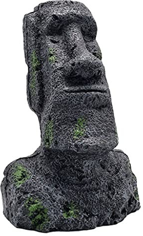 Sudemota Statue Aquarium Moai Skulptur Osterinsel Statuen Hof Rasen Blumenbeet Planer Landschaftsdekor Reptil Hotel Dekoration