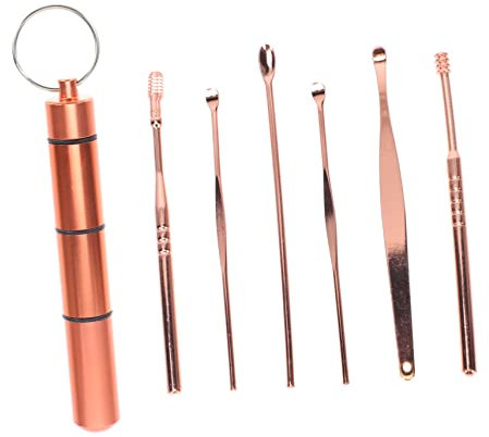 FOMIYES Ear Digging Stainless Steel Ear Picks Tools Wax Removers for Home Use Practical Cleaning Tools and Supplies