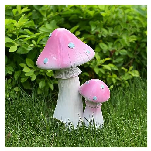Gartenstatuen 1pc Outdoor Garten Pilz Hof Ornamente Hof Garten Rasen Simulation Kindergarten Dekoration Layout Landschaftsbau Gartendekoration im Freien (Color : Style 1)
