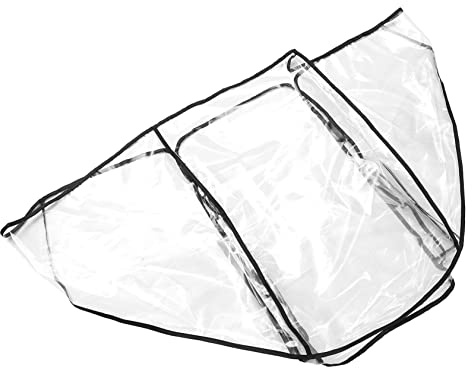 ULDIGI Regenschutz Für Doppelkinderwagen Große Passend Schützt Vor Regen Wind Und Schnee Eva-material Robust Und Langlebig