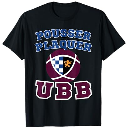 Poussez, attaquez, UBB Bordeaux! Rugby in The Blood T-Shirt
