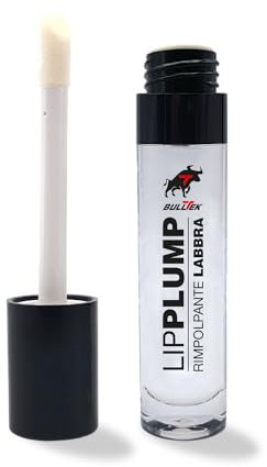 Lip Plumper Lip Gloss - Lucidalabbra Trasparente con Trattamento Rimpolpante Labbra – Effetto Volumizzante Naturale – Emolliente, Nutriente, Antiossidante