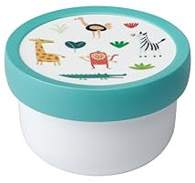 Mepal - Fruttiera Campus - Porta pranzo per frutta per bambini - Per lavastoviglie e microonde - Senza BPA - 300 ml - Animal Friends
