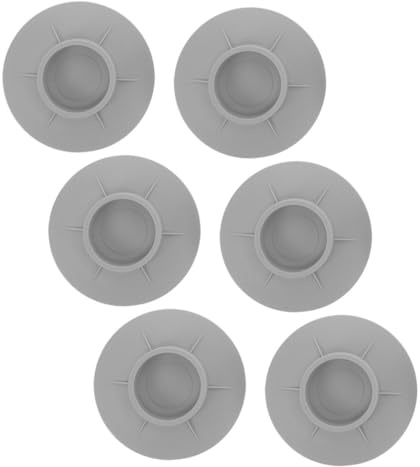 DOITOOL 6stücke Vibrationsdämpfende Gummipads für Waschmaschinen Geräuschreduzierungspads zur Stabilisierung Fußstützenpads für Waschmaschinen und Trockner Anti-vibrationsmatten