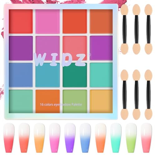 BUTBU 16 Farben Chrome Nail Powder, Pigment Für Nägel, Cromepulver | Glitzerpuder, Meerjungfrau Pigment Perle Glitter Staub, für Nagelkunst, Lidschatten, Gesicht, Basteln, DIY, Schminke Deko