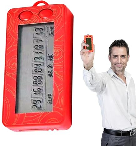Selección de números de lotería – Dispositivo electrónico de selección de números | Máquina de lotería de la suerte | Votantes de bolas de doble color de Super Lottos | Generador aleatorio para modelo