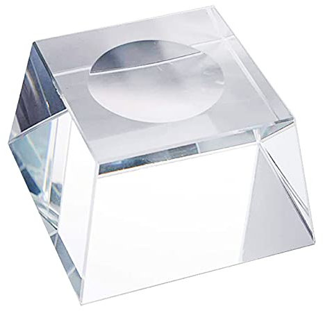 Soporte Exhibición de Bola de Cristal Transparente, Base de Bola de Cristal para Decoración