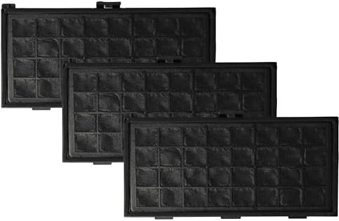 vhbw Filterset 2X Staubsaugerfilter kompatibel mit Miele S381 Tango Plus, S400I, S401I, S402I Staubsauger - HEPA Filter Allergiefilter