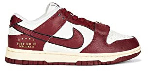 Nike Femme W Dunk Low Se Chaussure de Course, Vela Team Rouge Noir Muslina, 6 UK (8.5 US)